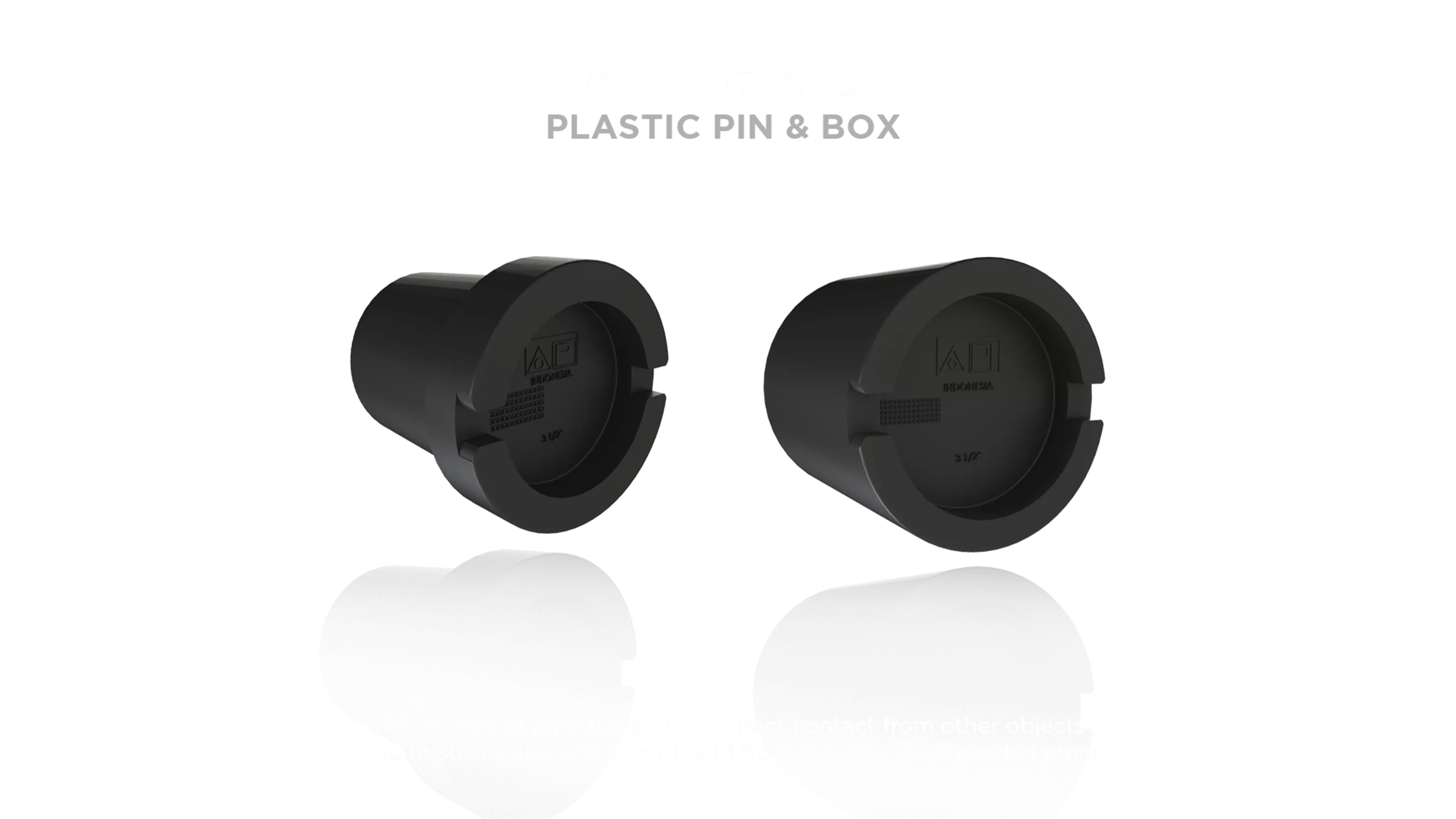 Pipe Protector Full Plastic Pin and Box